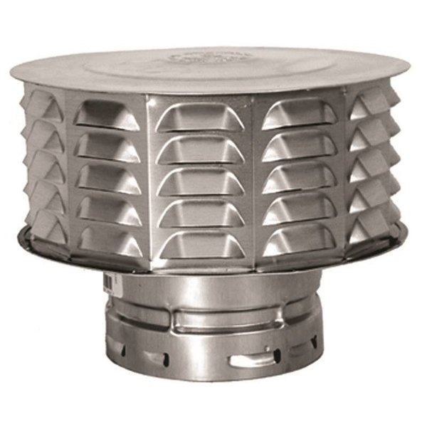 Ameri-Vent Cap Gas Vent 6In Double Wall 6ECW